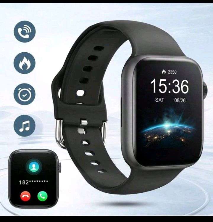 Smart Watch with Call Function, 1.95" Full Touch Bluetooth Call Smartwatch