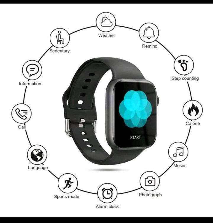 Smart Watch with Call Function, 1.95" Full Touch Bluetooth Call Smartwatch