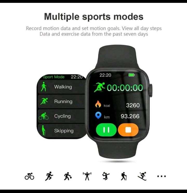 Smart Watch with Call Function, 1.95" Full Touch Bluetooth Call Smartwatch