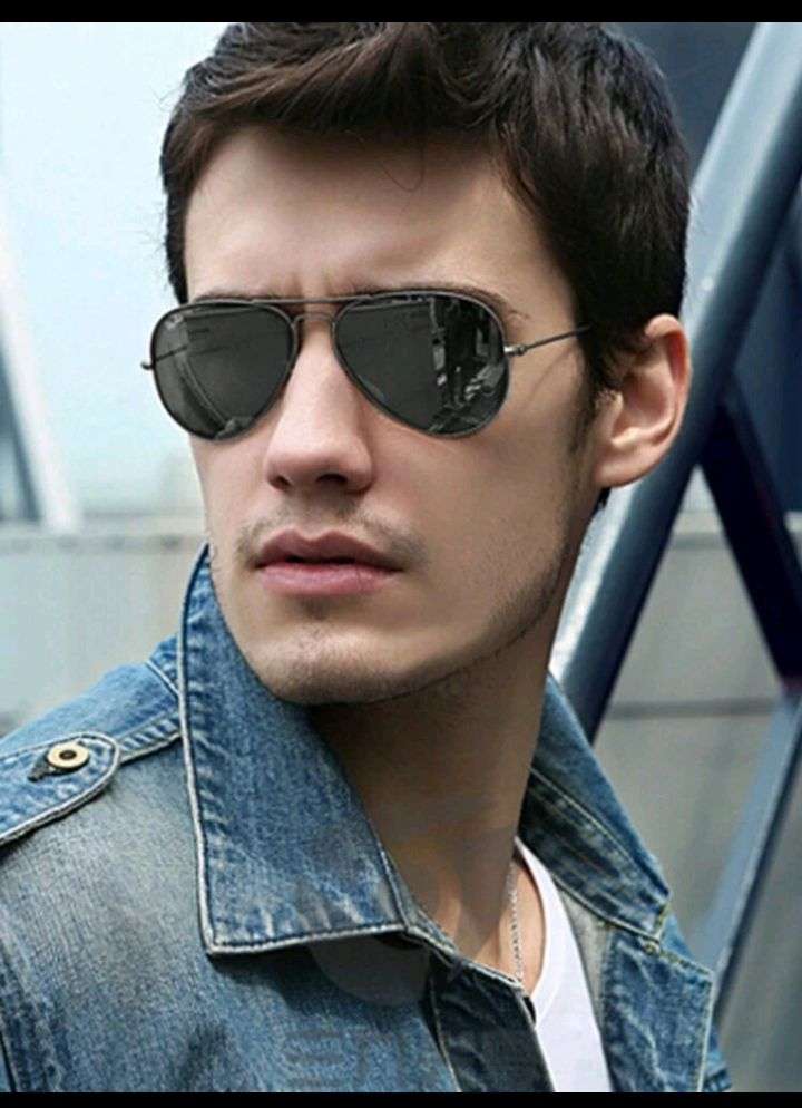 1 Pilot's Classic Fashion Glasses, Men's Polarized Light, Women's UV Resistant, Lightweight Driving,