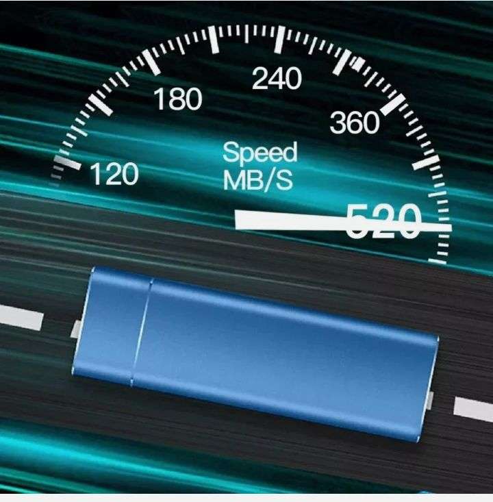 4TB Portable SSD External Hard Drive Storage Device