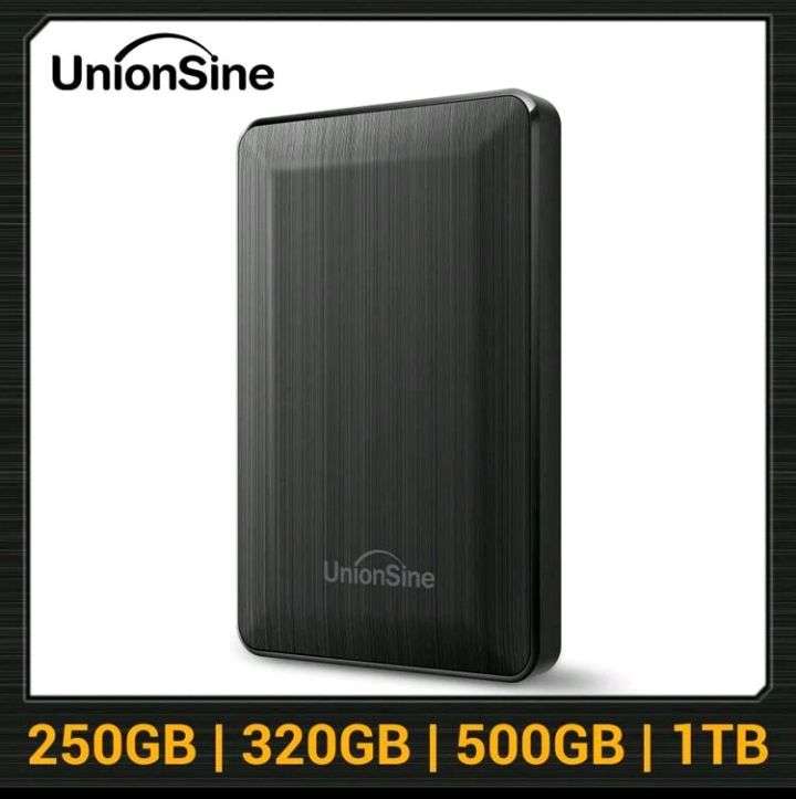 UnionSine UnionSine HDD 2.5" Portable External Hard Drive 500gb USB3.0 Storage Compatible