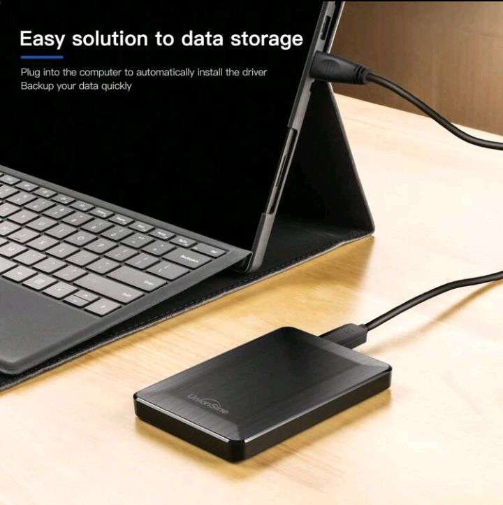 UnionSine UnionSine HDD 2.5" Portable External Hard Drive 500gb USB3.0 Storage Compatible