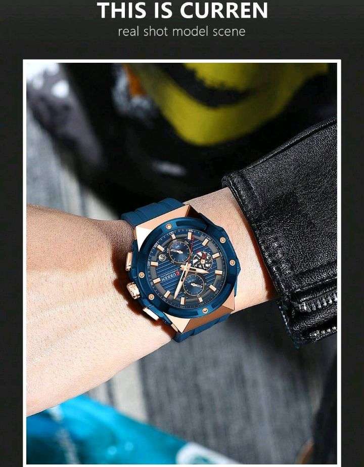 Curren CURREN Men Sports Multifunctional Chronograph Waterproof Wristwatch