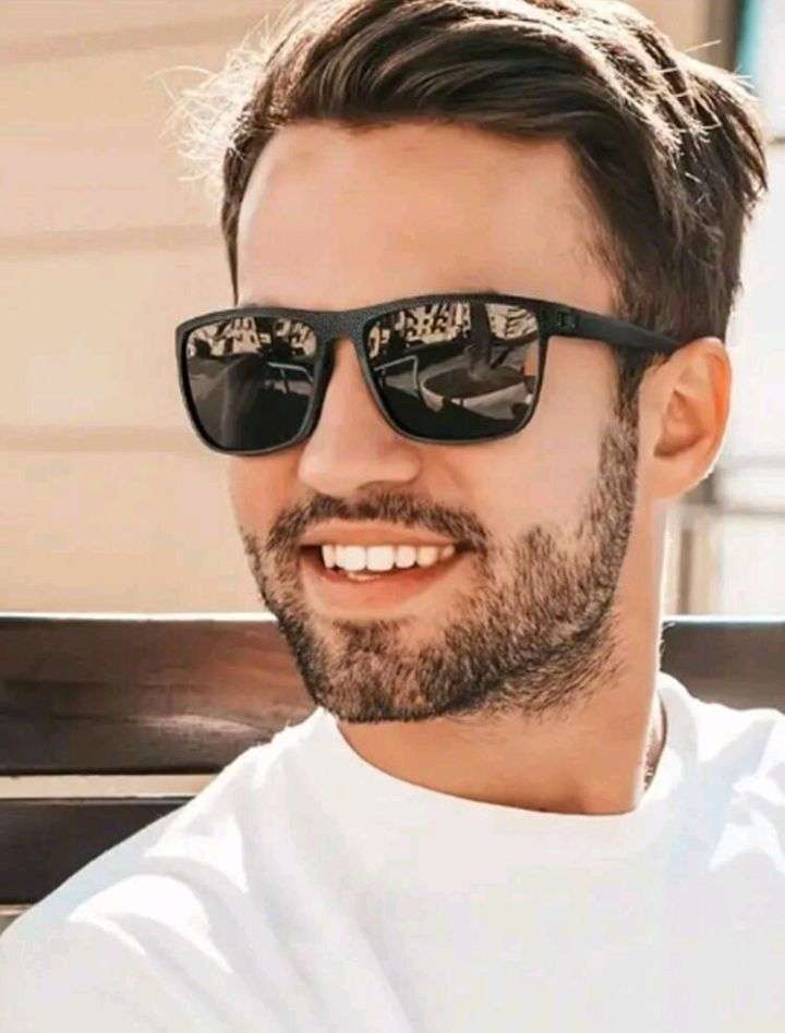 1pair Men's Polarized Fashion Glasses - Fashion High-End Classic Outdoor Driving Glasses, Sports