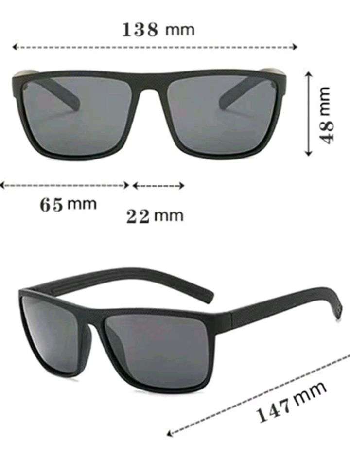 1pair Men's Polarized Fashion Glasses - Fashion High-End Classic Outdoor Driving Glasses, Sports