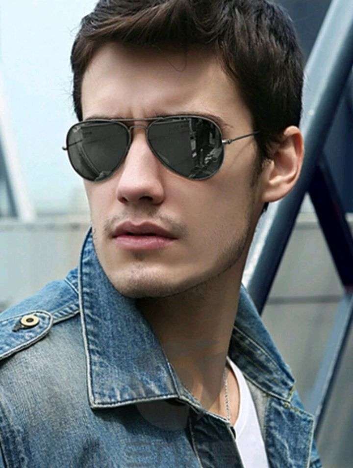 1 Pilot's Classic Fashion Glasses, Men's Polarized Light, UV Resistant, Lightweight Driving, Fishing