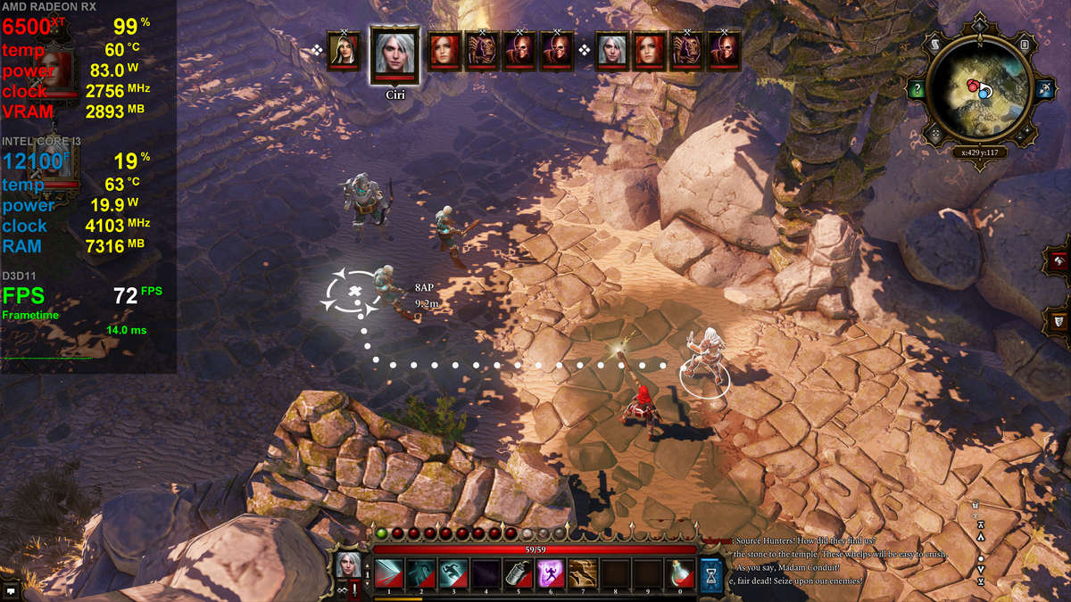 XFX Radeon RX 6500 XT Speedster QICK 4GB GDDR6 64-bit PCI-E 4.0 Desktop Graphics Card