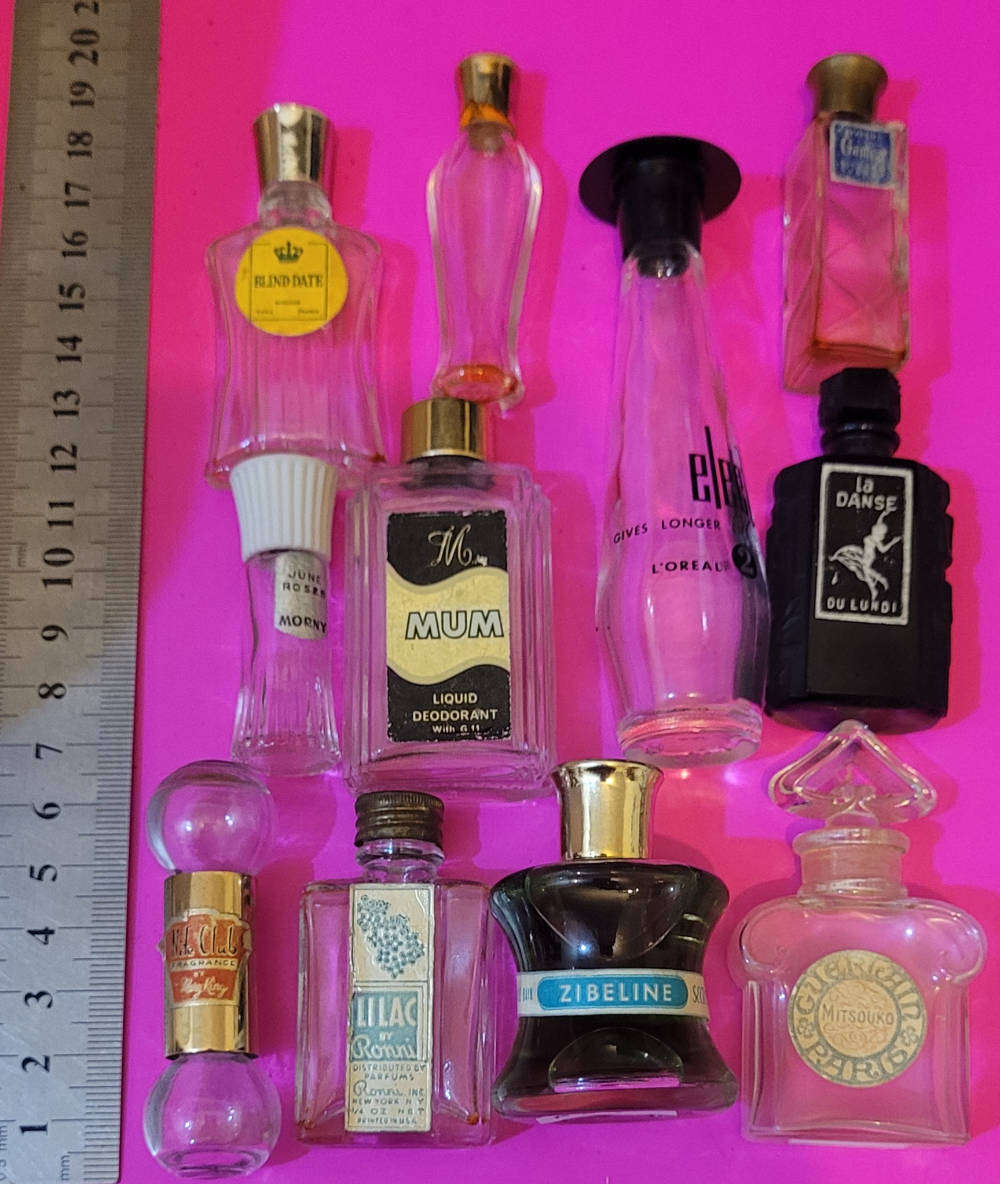 Vintage perfume bottles
