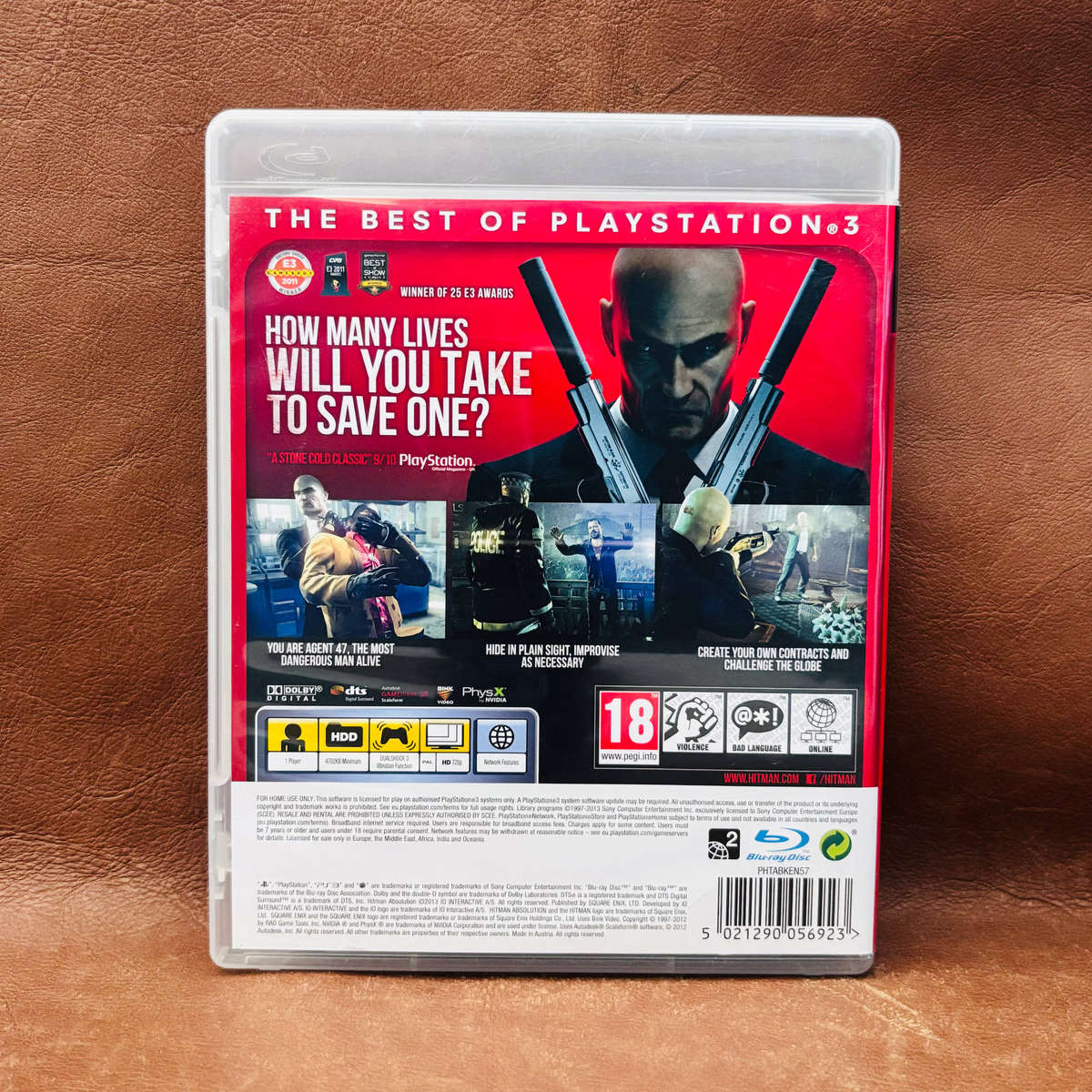 HITMAN: ABSOLUTION  PLAYSTATION 3 (PS3)