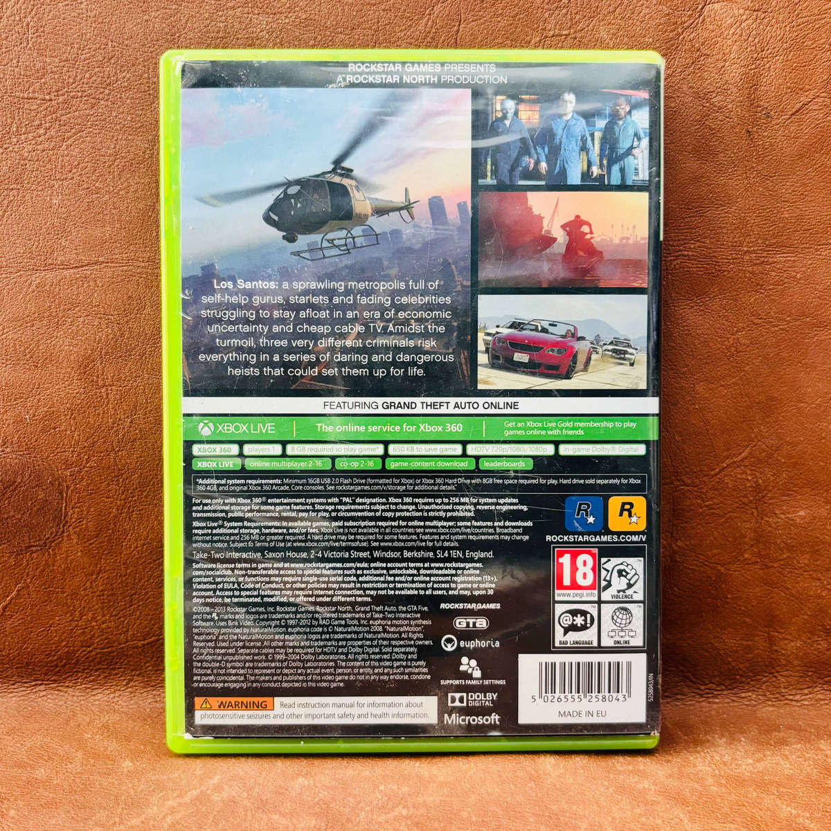 GTA 5 (V)  Xbox 360 (X360)