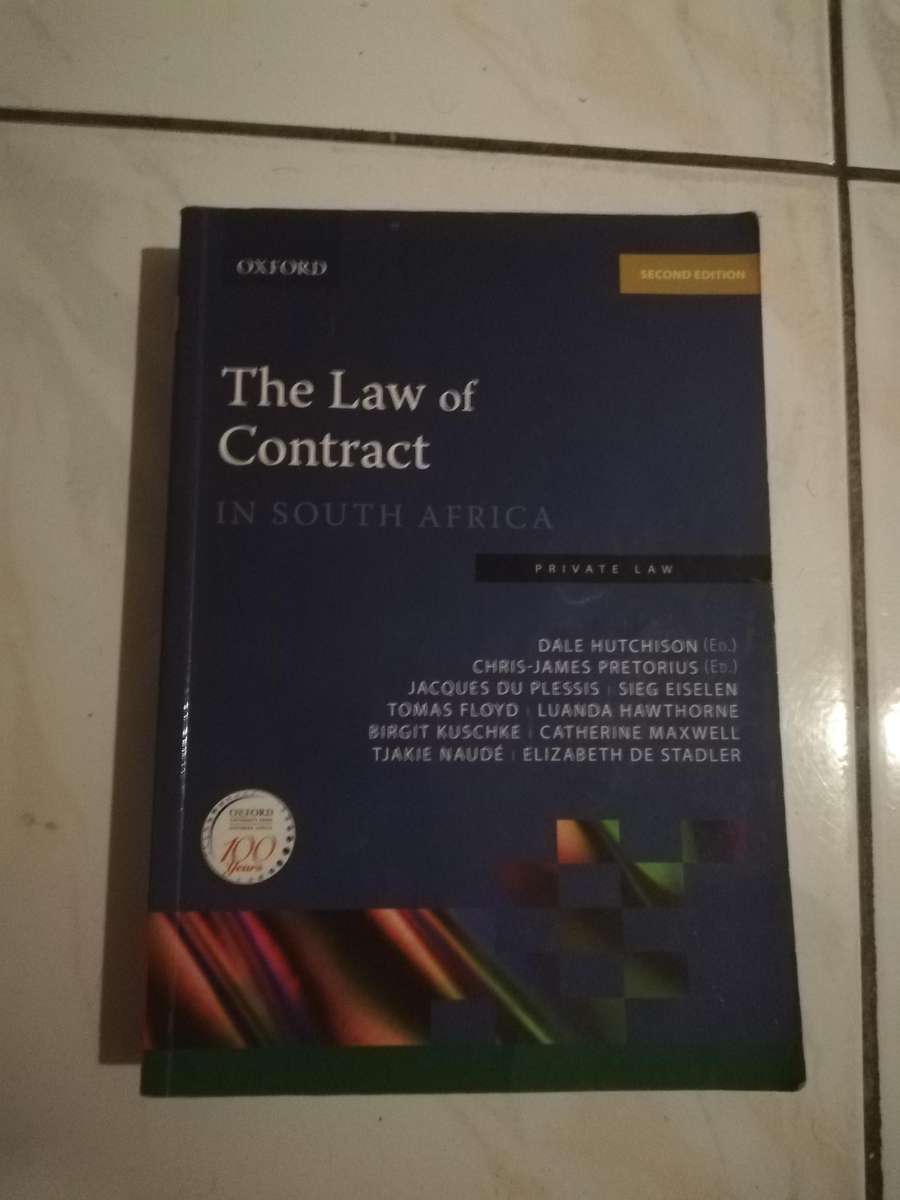 The Law of Contract in South Africa Paperback, 2nd Edition