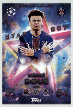 Desire Doue #LE7 Topps Match Attack Limited Edition Star Boy 2026