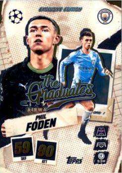 Phil Foden #GRD1 Topps Match Attack Graduate 2026