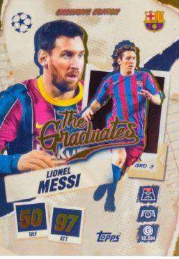 Lionel Messi #GRD3 Topps Match Attack Graduates 2026