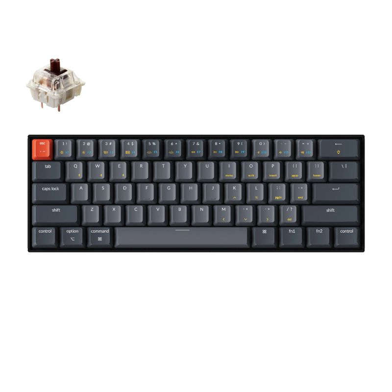 Gaming Keyboard (Keychron K12) - Brown Switches