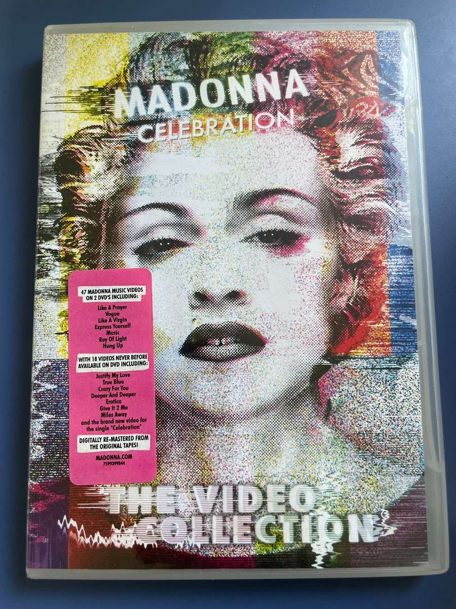 Madonna Celebration The Video Collection DVD
