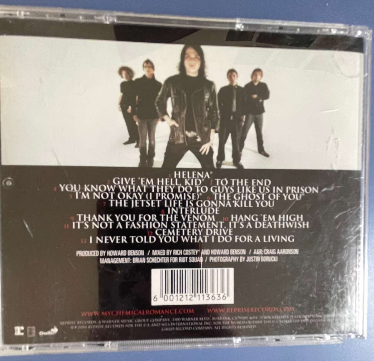 My Chemical Romance Three Cheers for Sweet Revenge CD