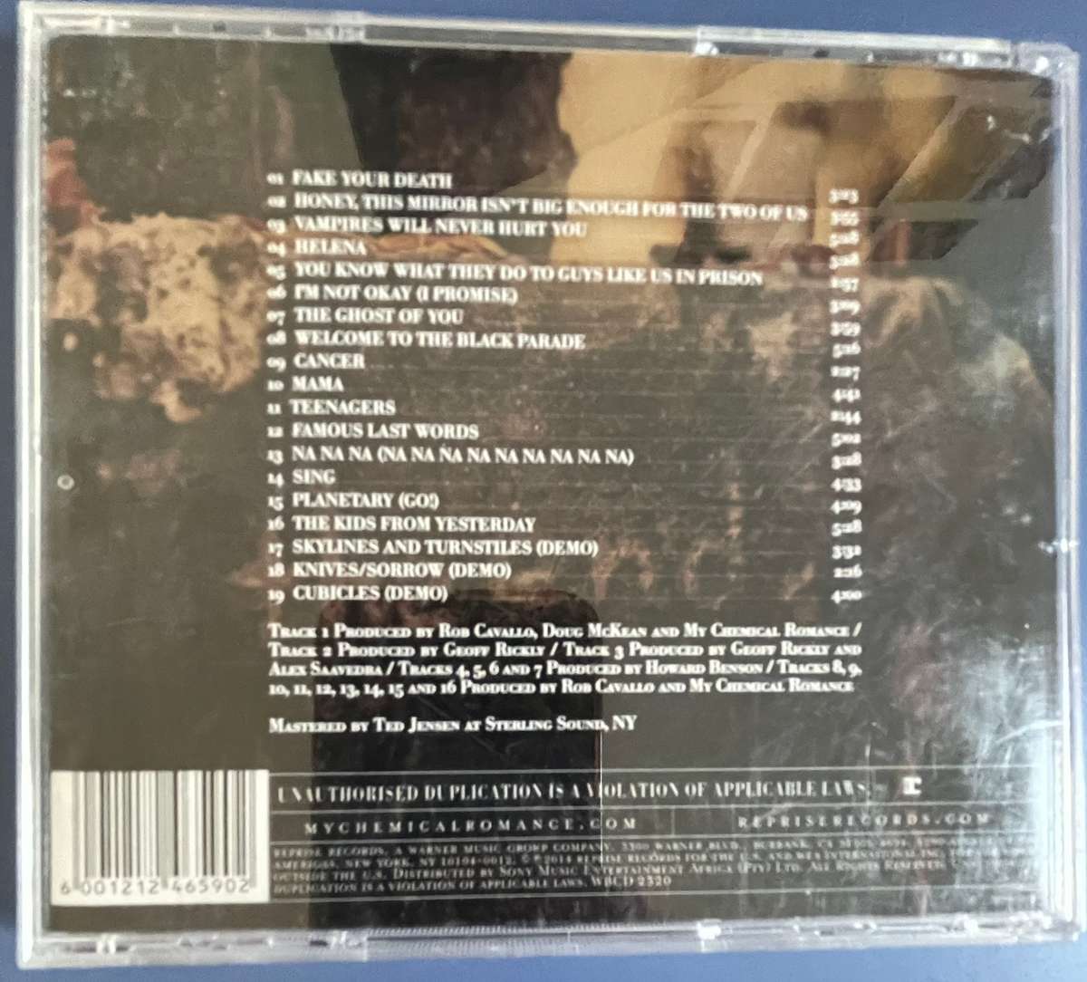 My Chemical Romance May Death Never Stop You CD