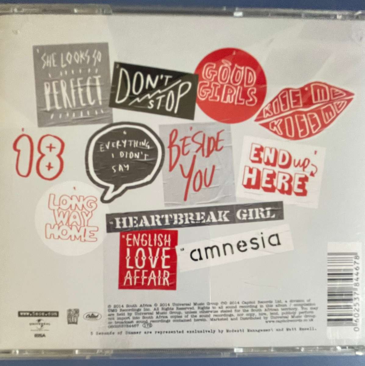 5 Seconds of Summer CD