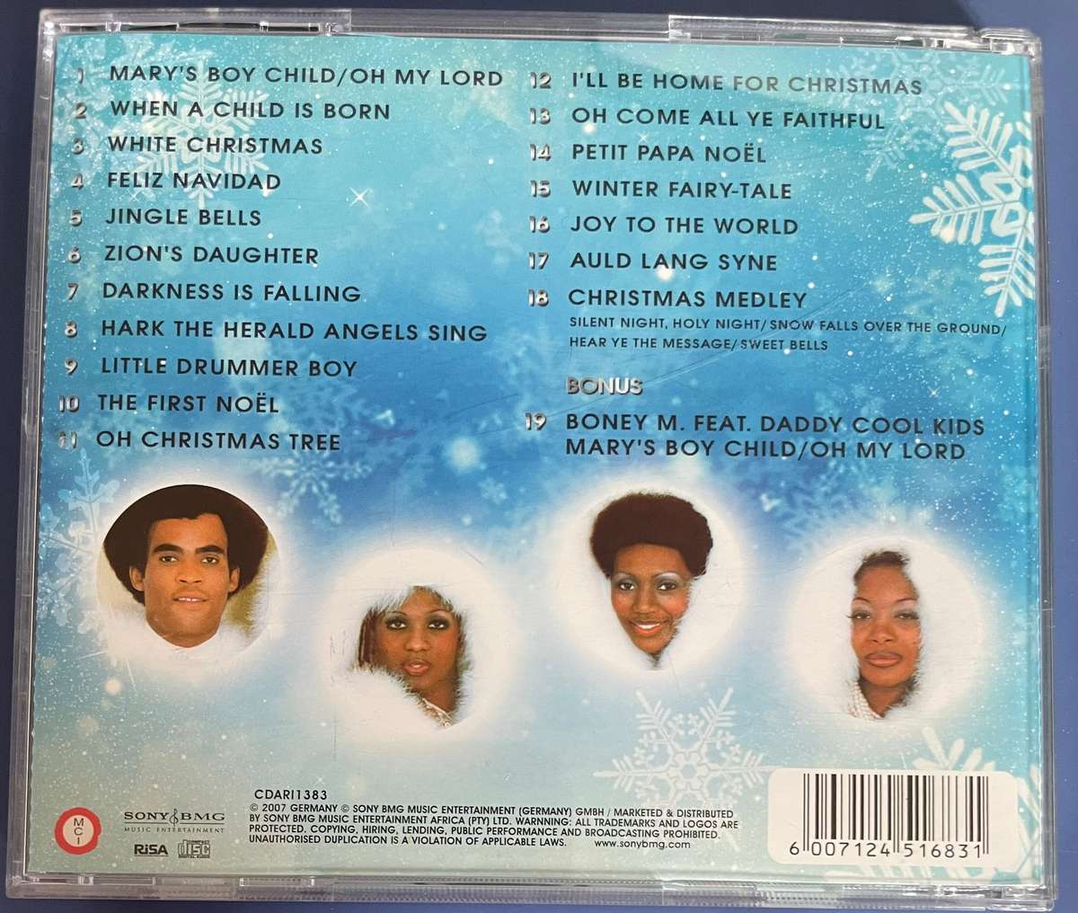 Boney M Christmas with Boney M CD