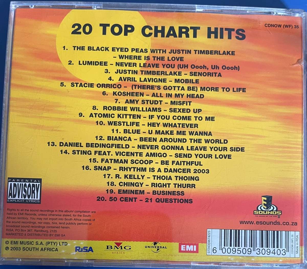 Now That's What I Call Music! 35 CD