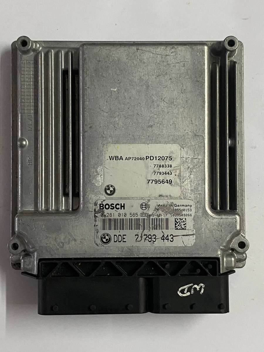 BMW E90 LCI E60 LCI 2.0d Diesel ECU Computer Box DDE 7793443 Bosch 0281010565