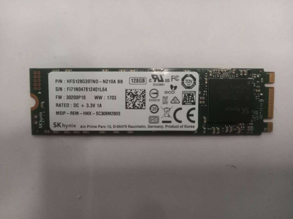 SK hynix 128GB M.2 SATA SSD