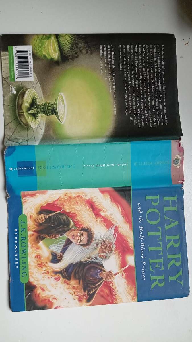 Harry Potter and the Half-Blood Prince (Page 99 misprint)