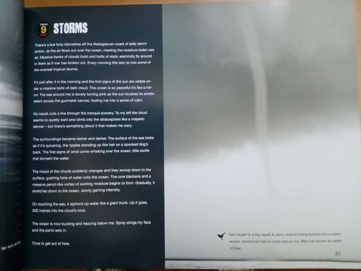 Burnt Vanilla : A Paddle to and a journey Through Madagascar by -David Grier[SIGNED]