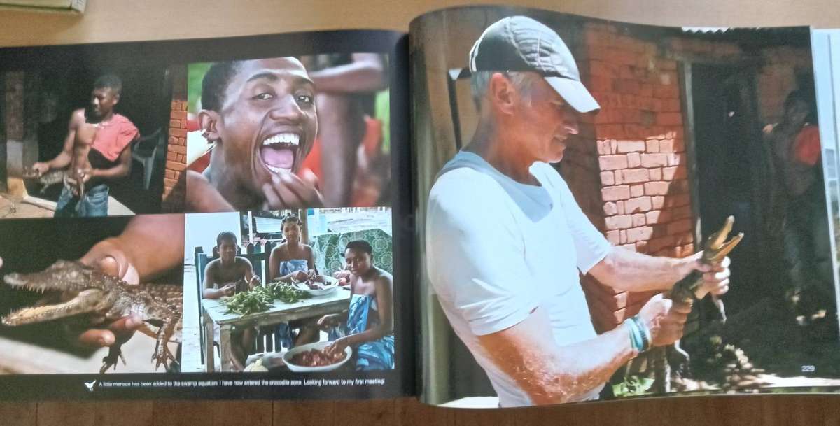 Burnt Vanilla : A Paddle to and a journey Through Madagascar by -David Grier[SIGNED]