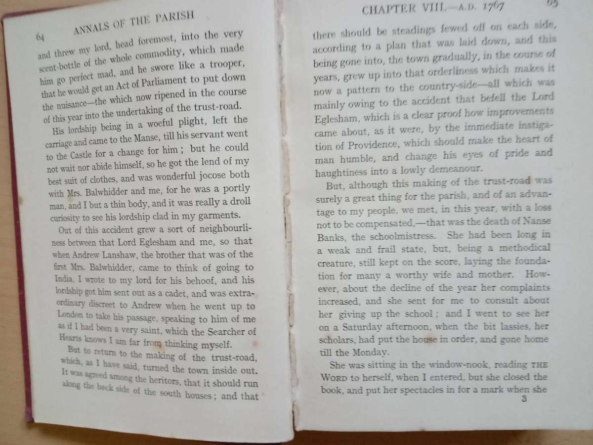 Annals of the Parish by John Galt -1st edition