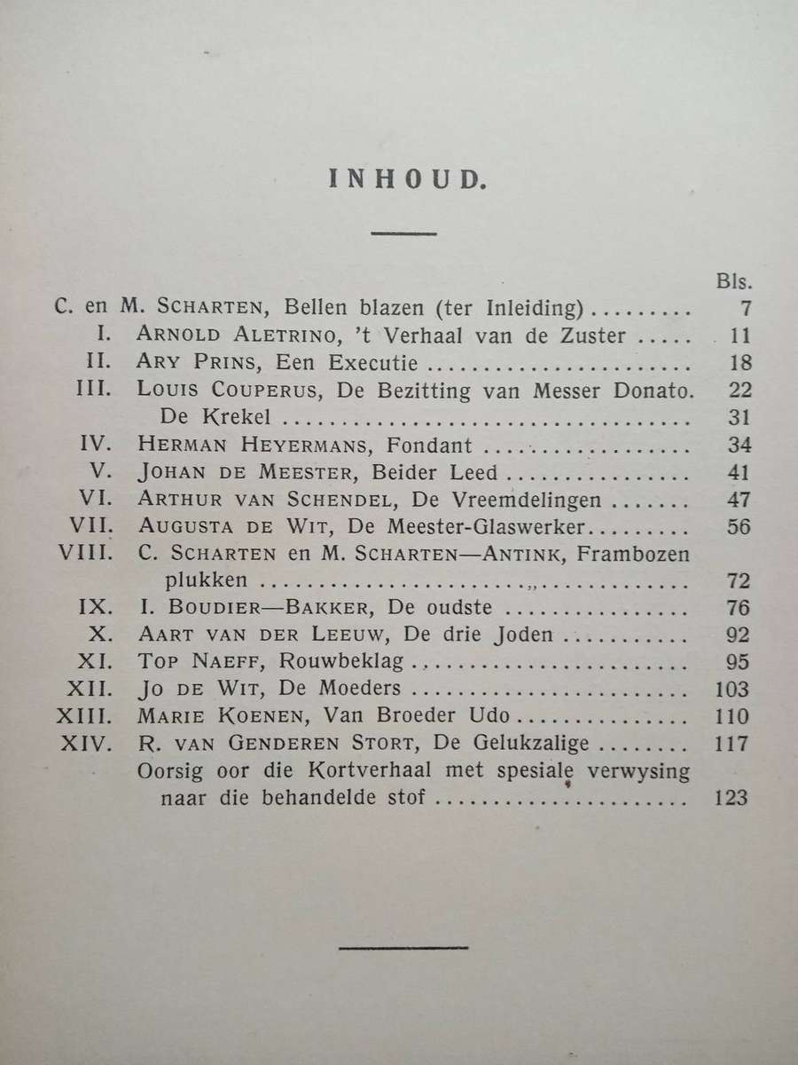 Moderne Hollandse Kortverhale. Byeengebring en toegelig deur dr. F.E.J. Malherbe. 1ste edition 1931