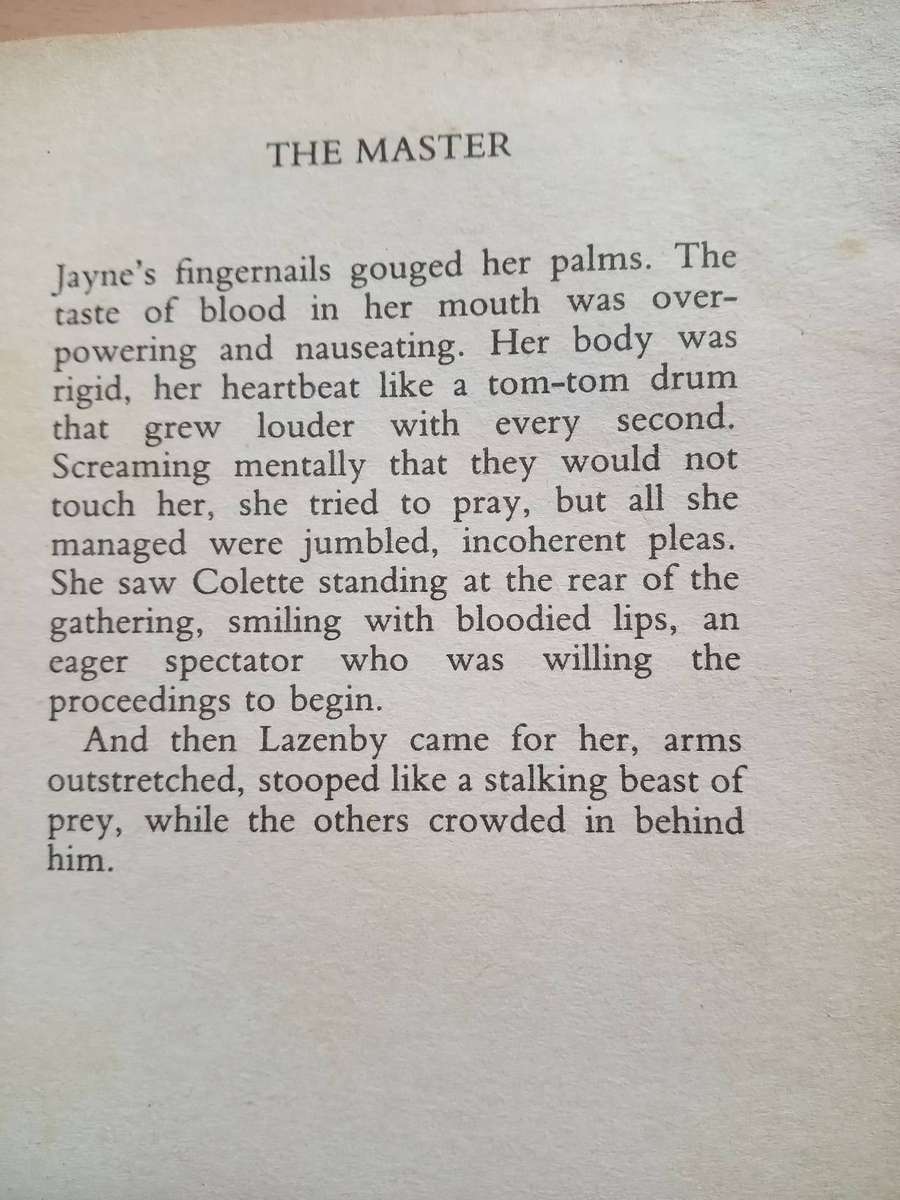 The Master - Guy N. Smith 1993(OOP Vintage)