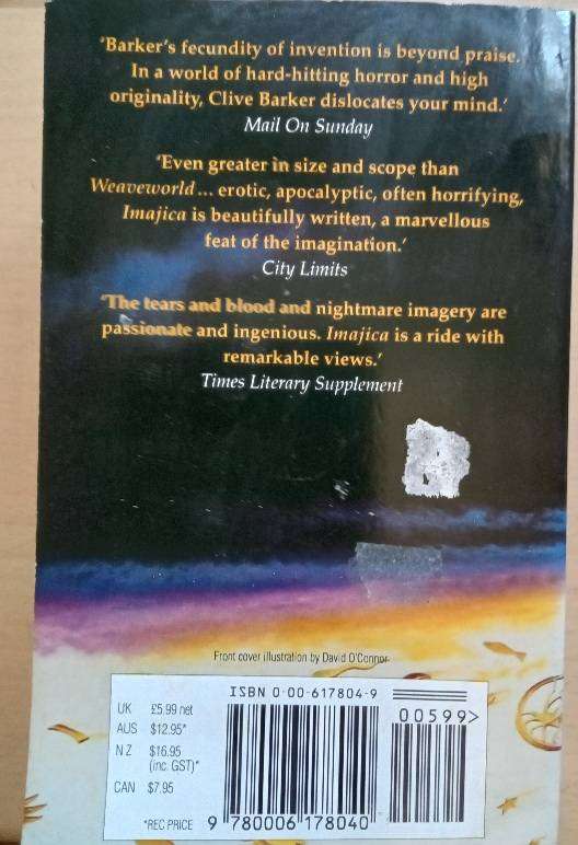 Imajica - Clive Barker