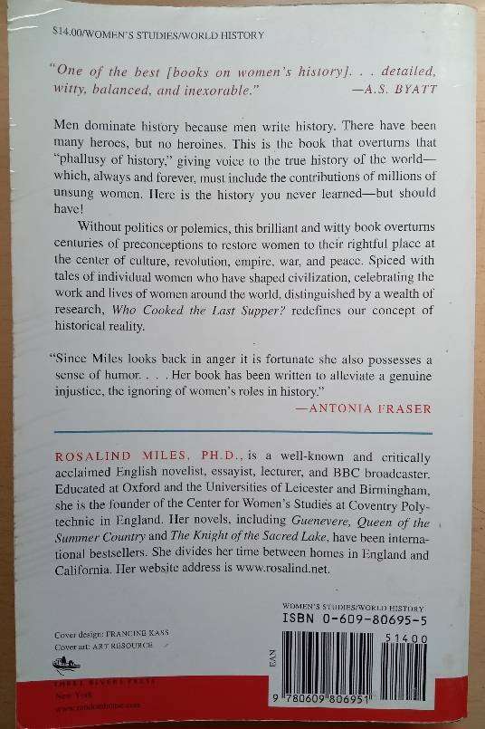 Who Cooked the Last Supper? The Women's History of the World - Rosalind Miles