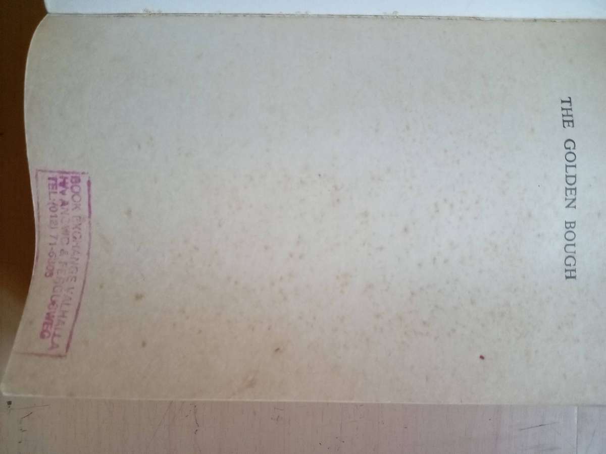 The Golden Bough: A Study in Magic and Religion-J.G.Frazer