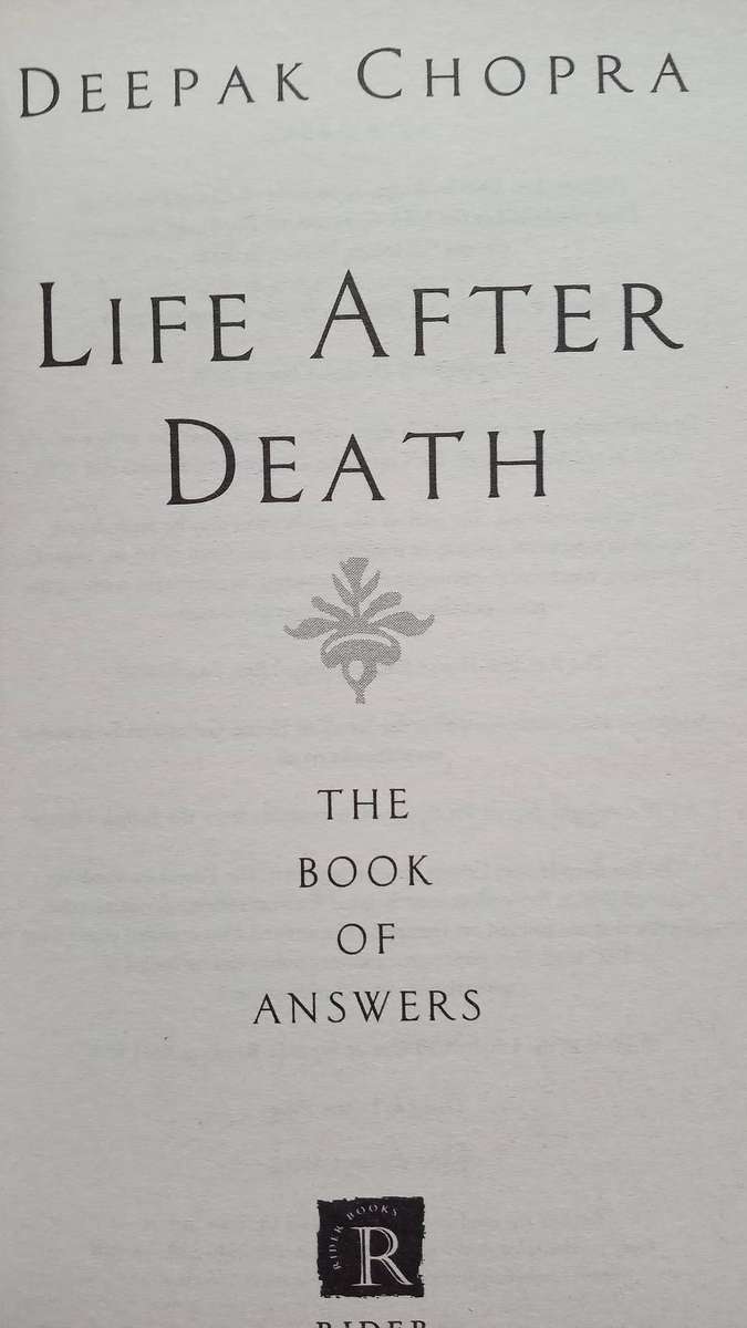 Life After Death: The Book of Answers by Deepak Chopra