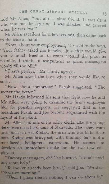 The Great Airport Mystery - Franklin W. Dixon (The Hardy Boys #9)