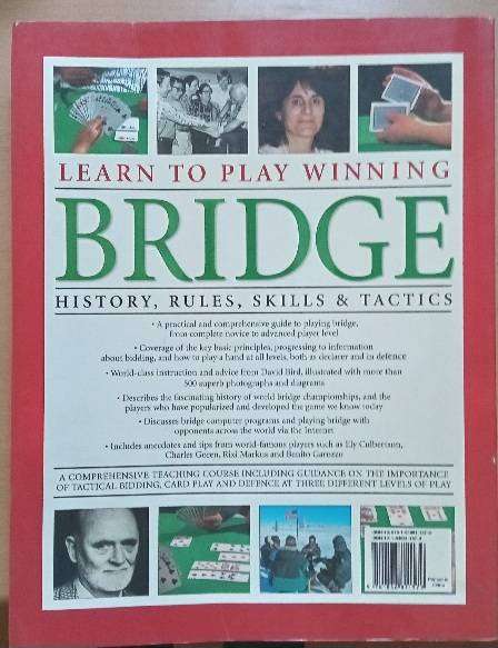Learn To Play Winning Bridge - History, Rules, Skills & Tactics -David Bird