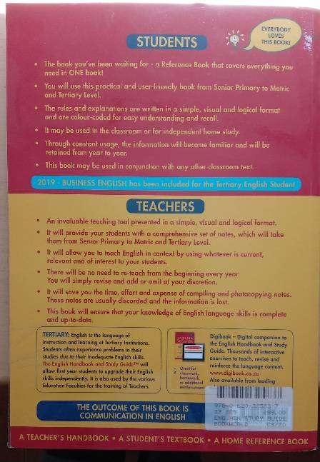 English Handbook and Study Guide: A Comprehensive English Reference Book- 2020