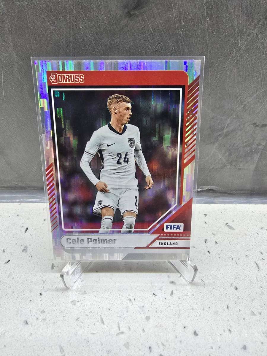 Cole Palmer - 2024/25 Panini Donruss Silver Glitch Refractor FIFA #62 England