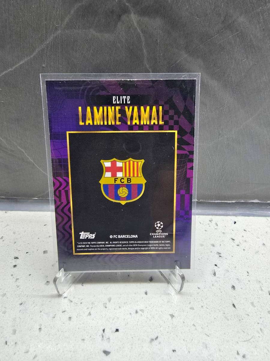 Lamine Yamal 2024-25 Topps Gold UCC X WalkerTKL ELITE