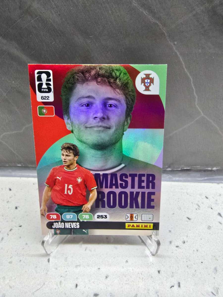 Joao Neves Panini 2026 Fifa World Cup Master Rookie #622