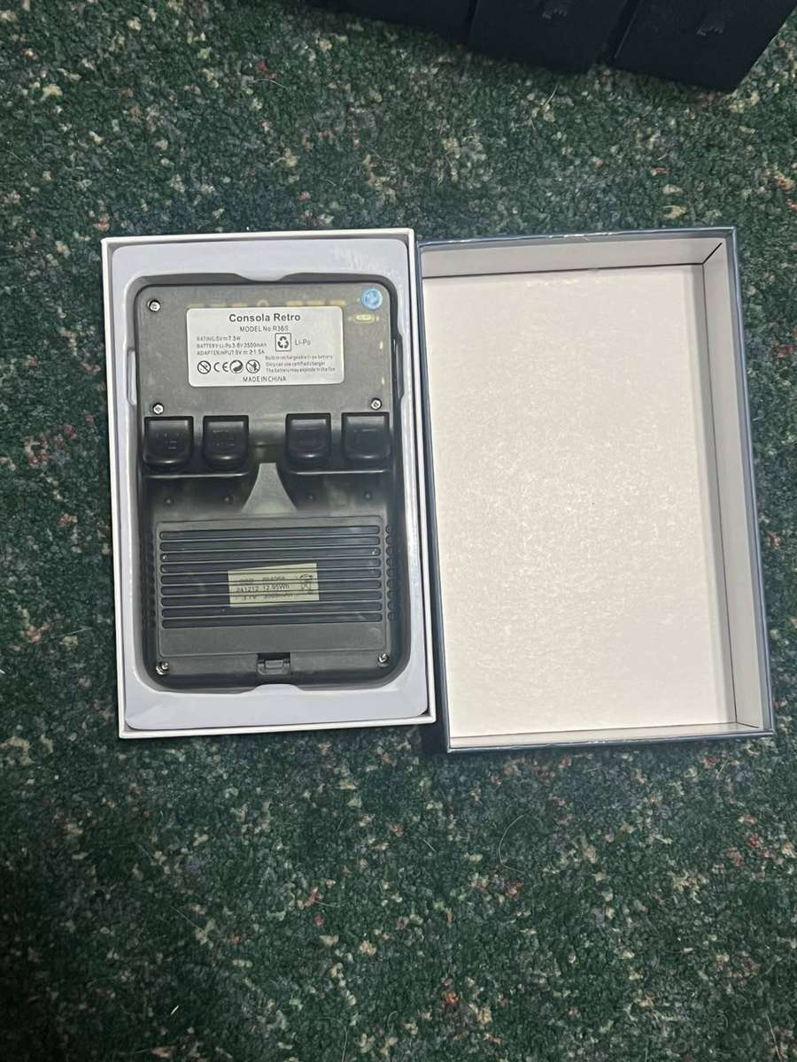 R36S Handheld Gaming Console BLACK