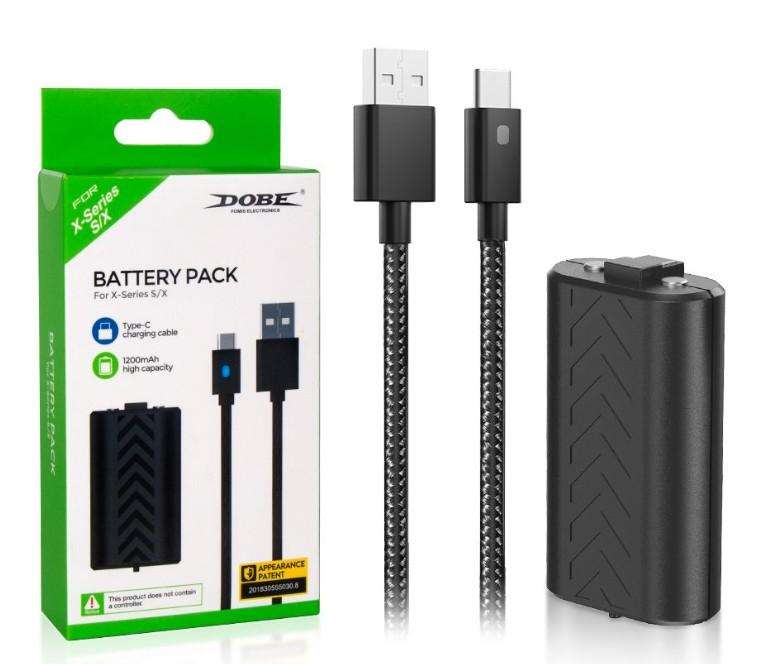 SECONDHAND DOBE Xbox Series Controller Battery Pack+3M Cable (Controller not included)
