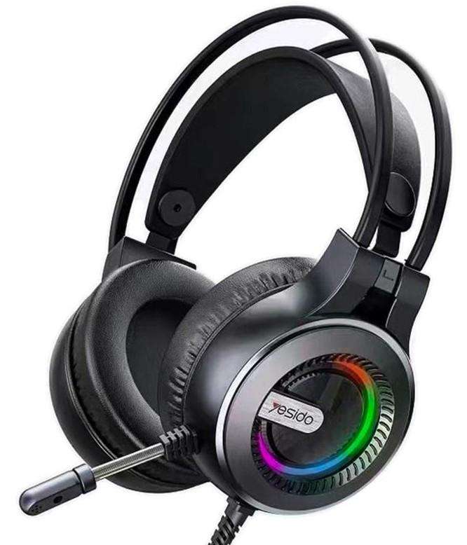 SECOND HAND YESIDO Gaming Headset EK02 Headphone Over-ear Earphone with Microphone