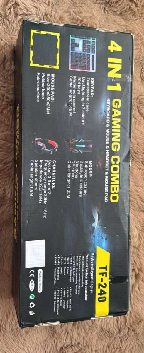 T-Wolf TF240 4-in-1 Gaming Combo