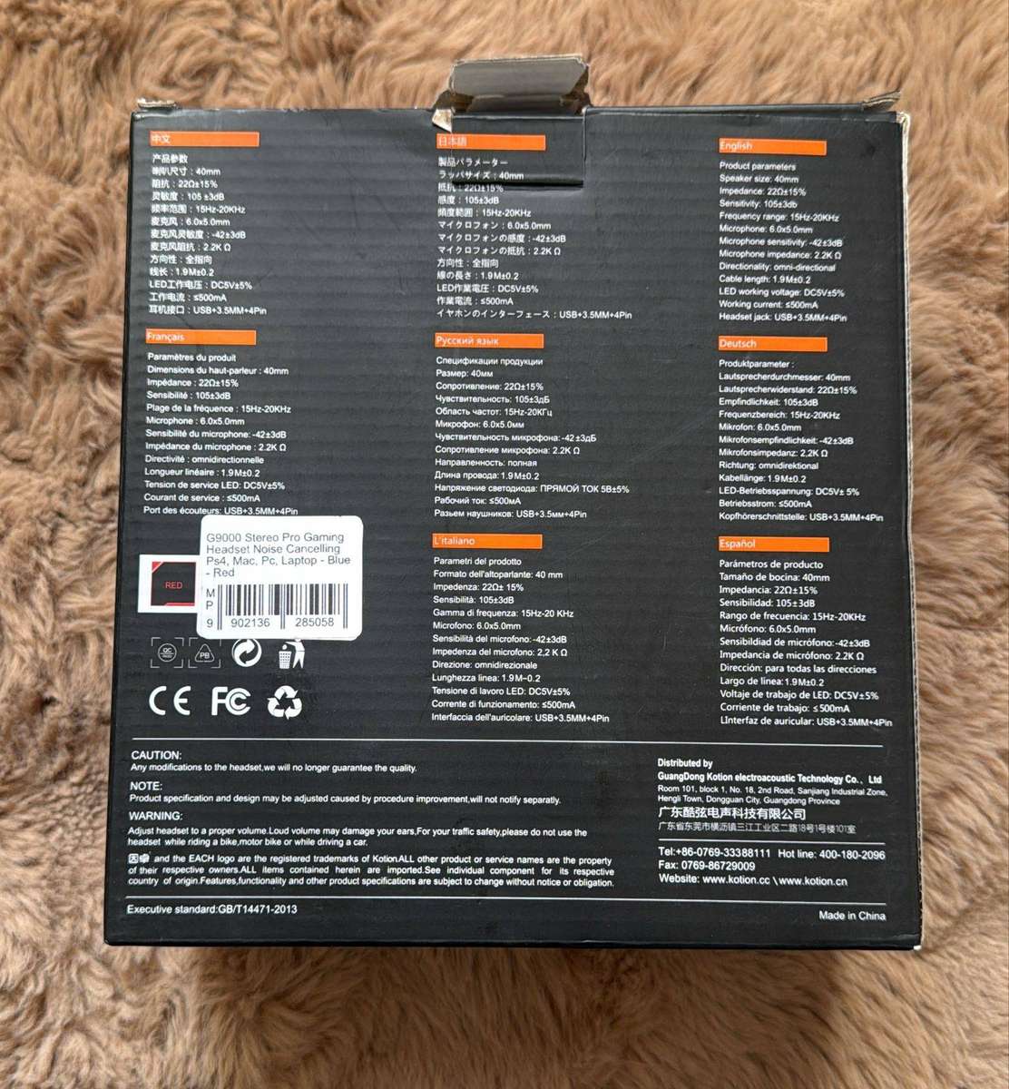 RED G9000 Pro Headphone Gaming