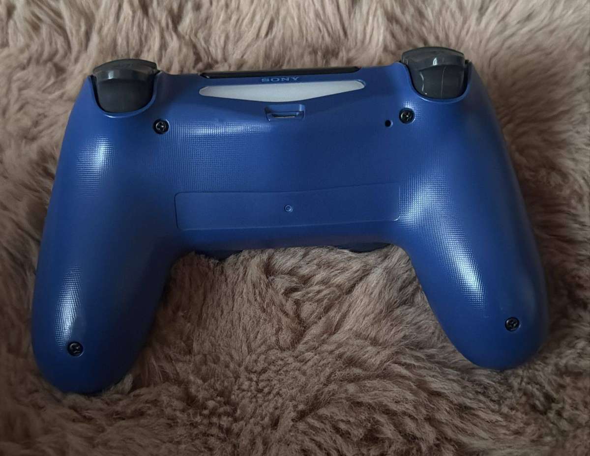 Double shock PlayStation 4 Wireless Controller Generic - Shiny Blue